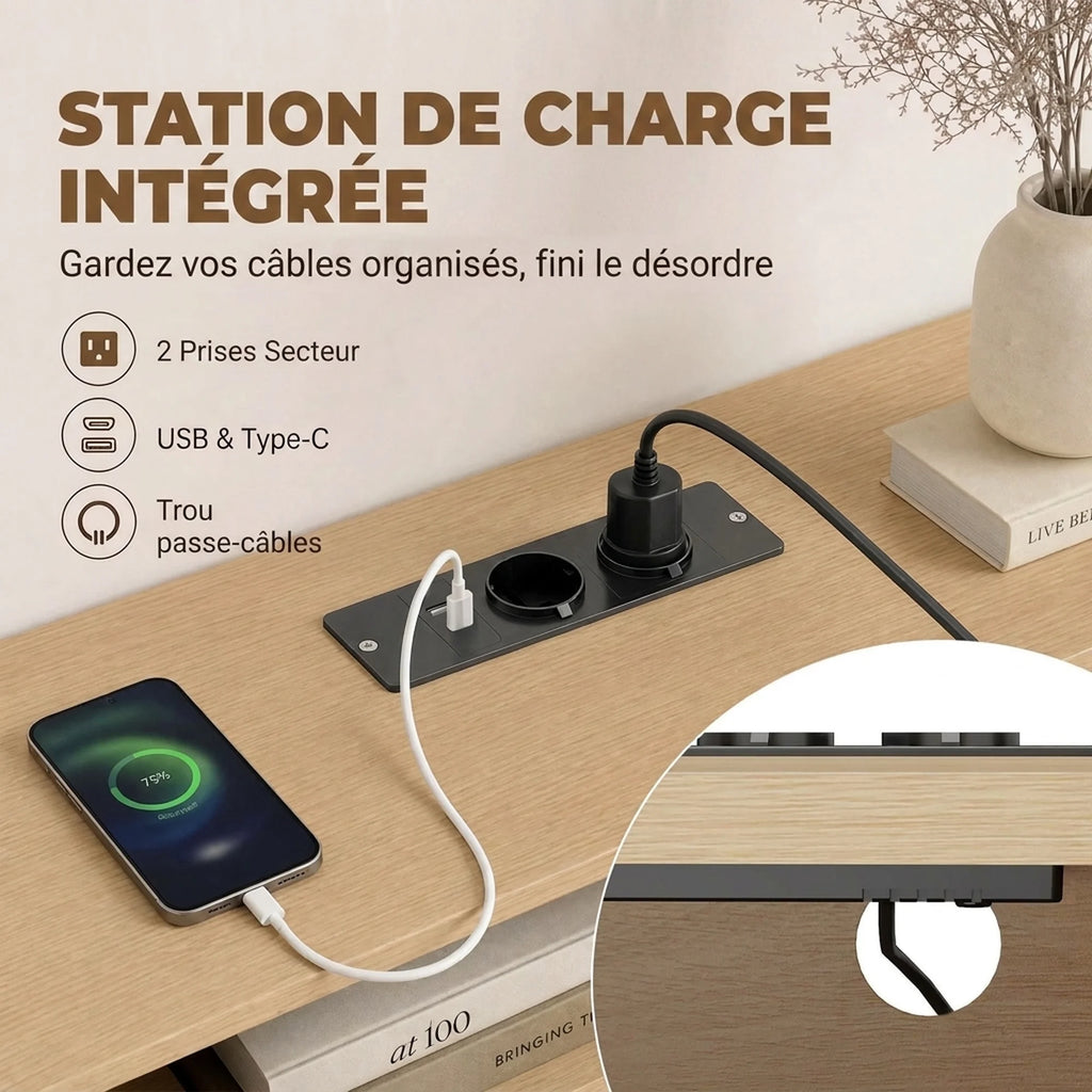 Station de charge intégrée
