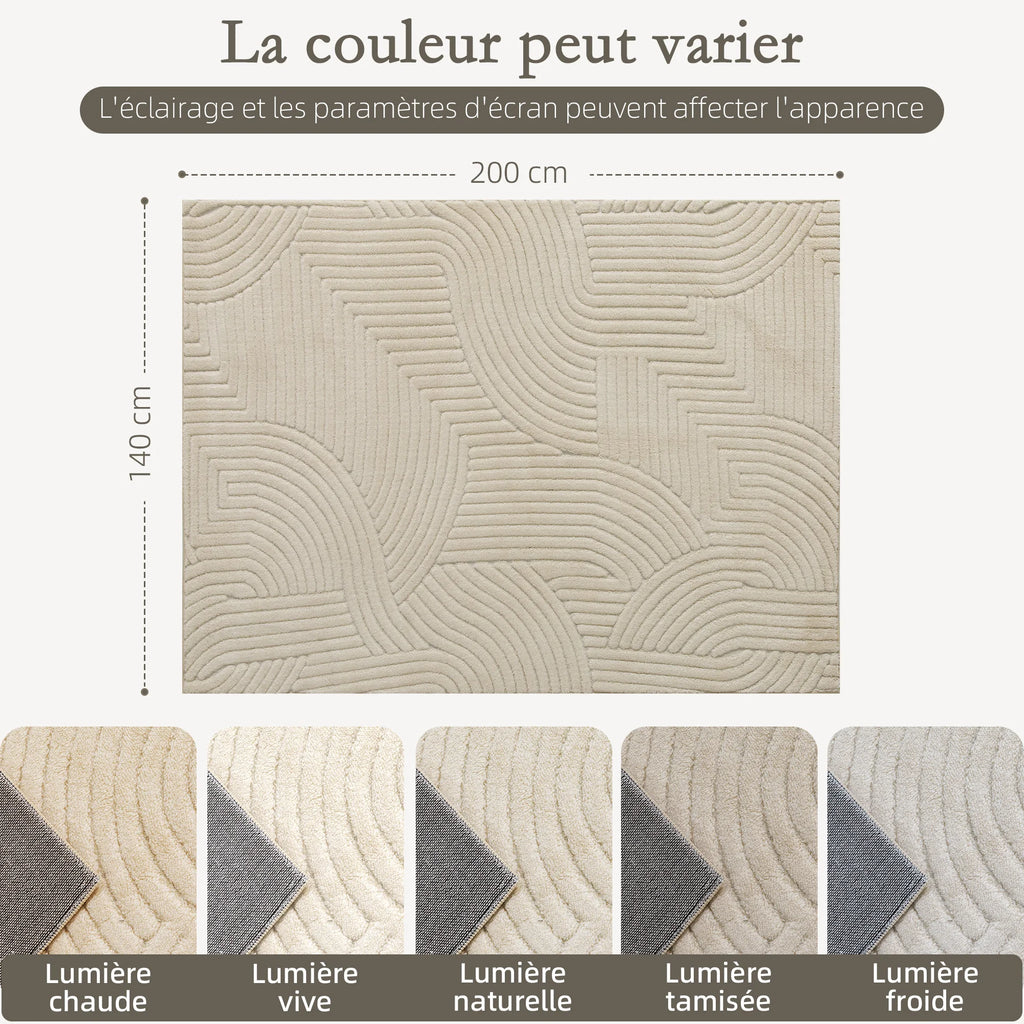 Dimensions du tapis L'Onde