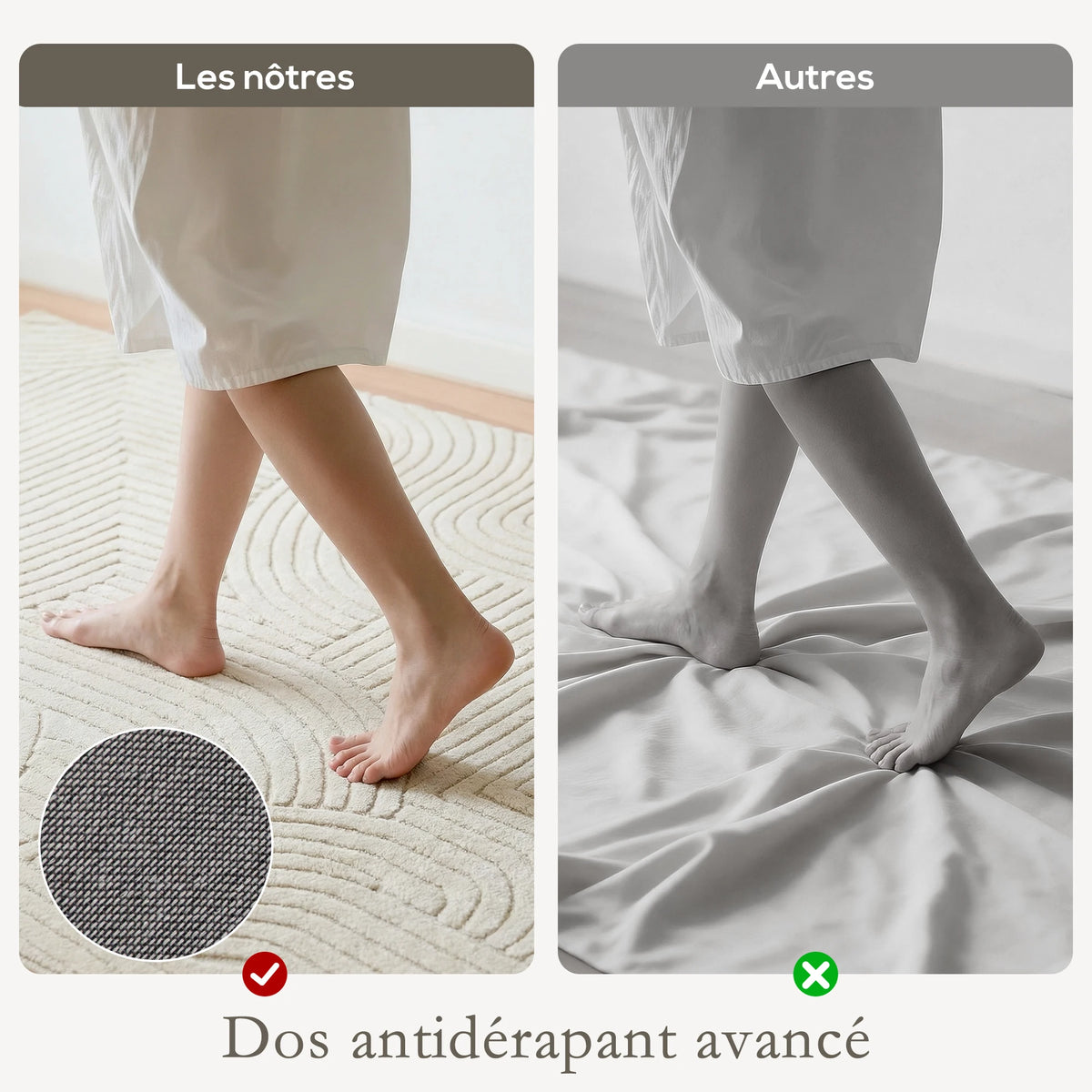 Dos antidérapant