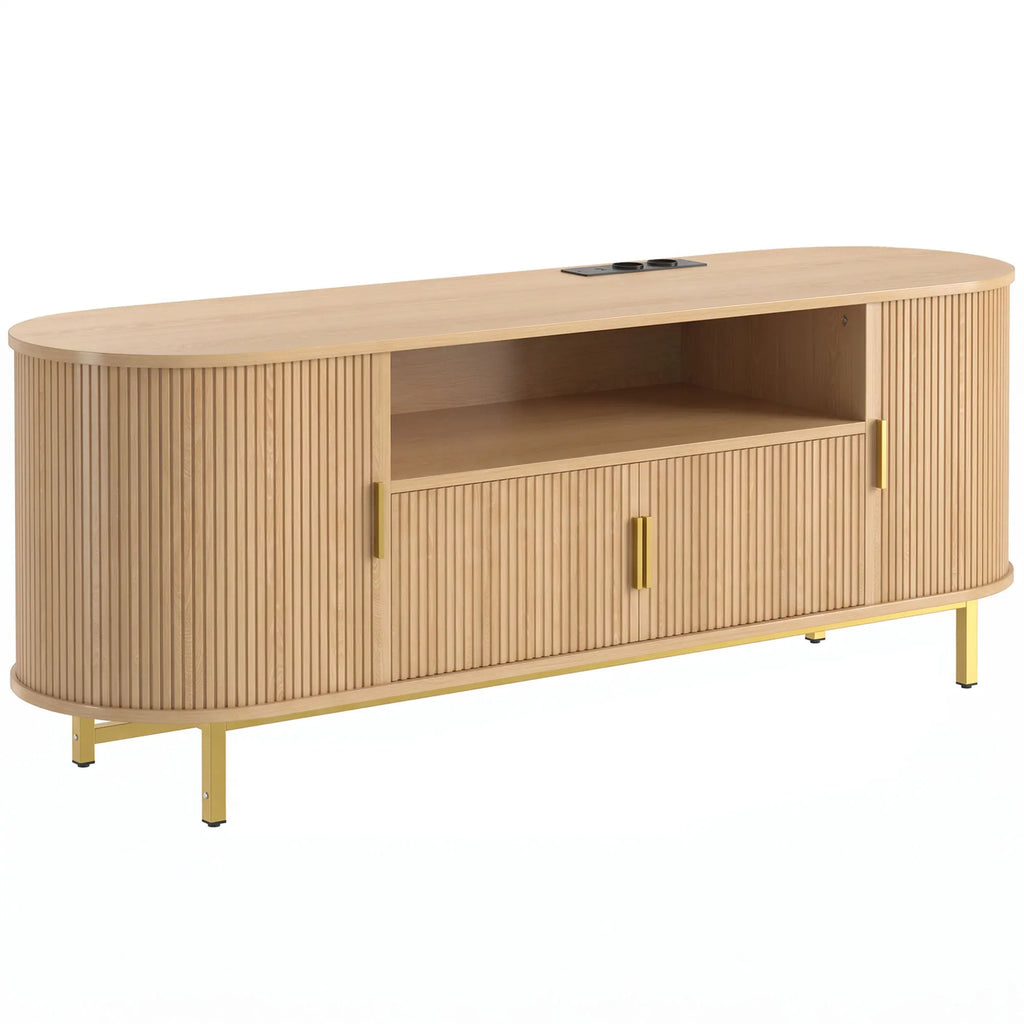 Meuble TV La Dune sur fond blanc