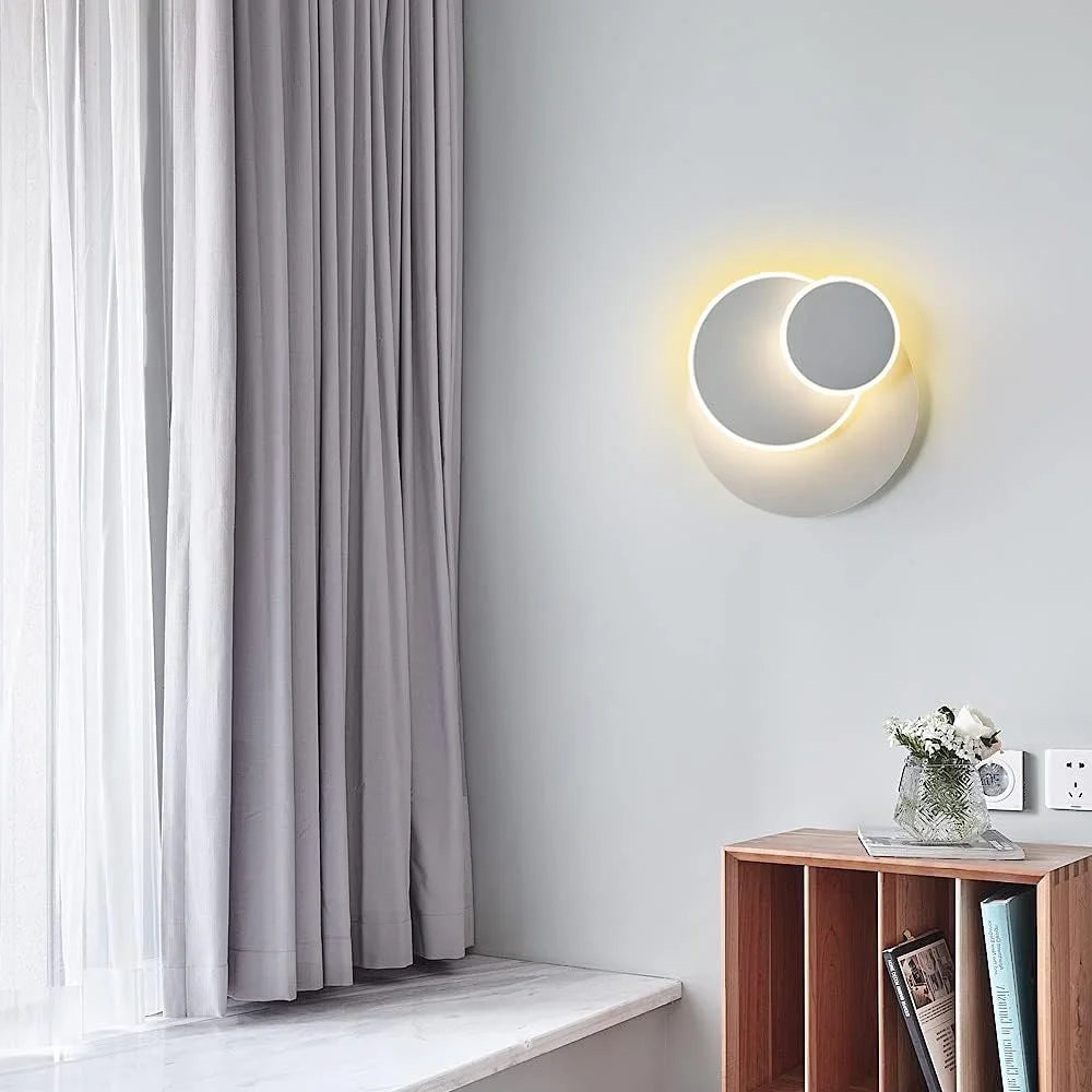 L'Éclipse — Applique murale LED effet lune