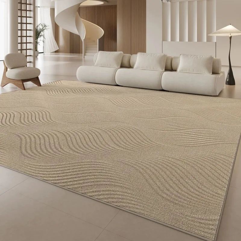 Lignes courbes en relief