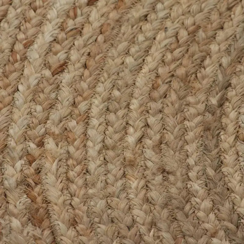 La Spirale — Tapis rond en jute tressé main Ø120