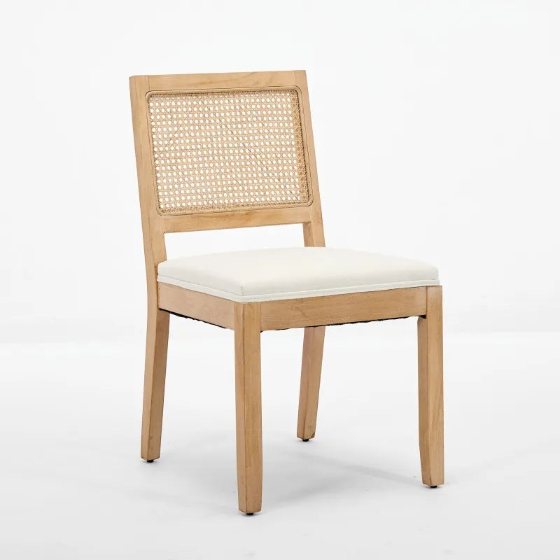 La Tressée, chaise bois et cannage