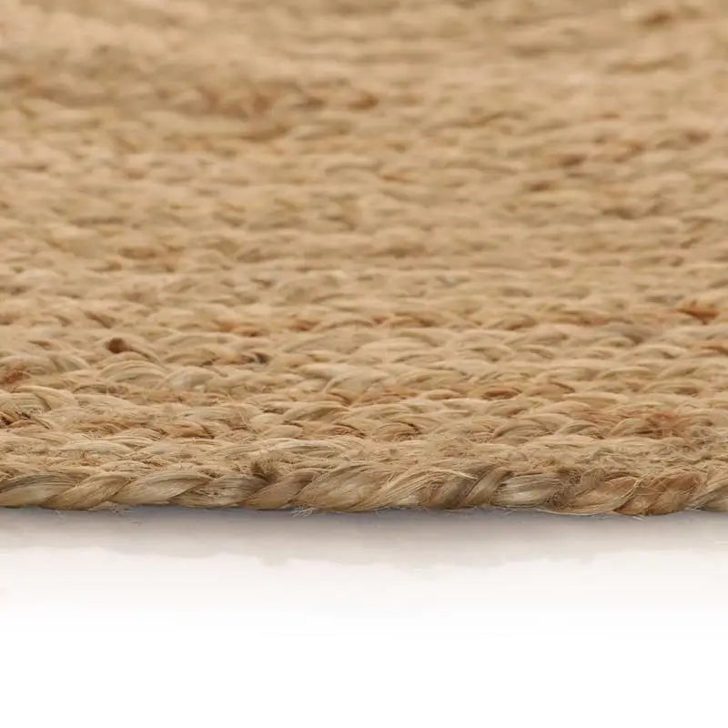 La Spirale — Tapis rond en jute tressé main Ø120