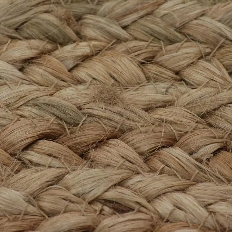 La Spirale — Tapis rond en jute tressé main Ø120