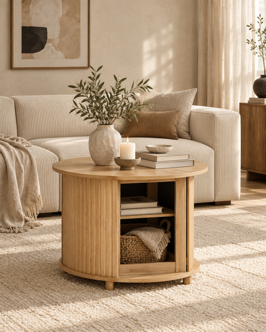 L'Îlot dans un salon cocooning