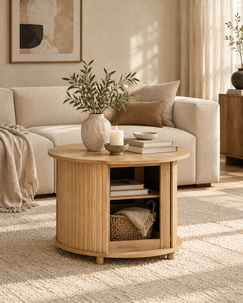 L'Îlot dans un salon cocooning