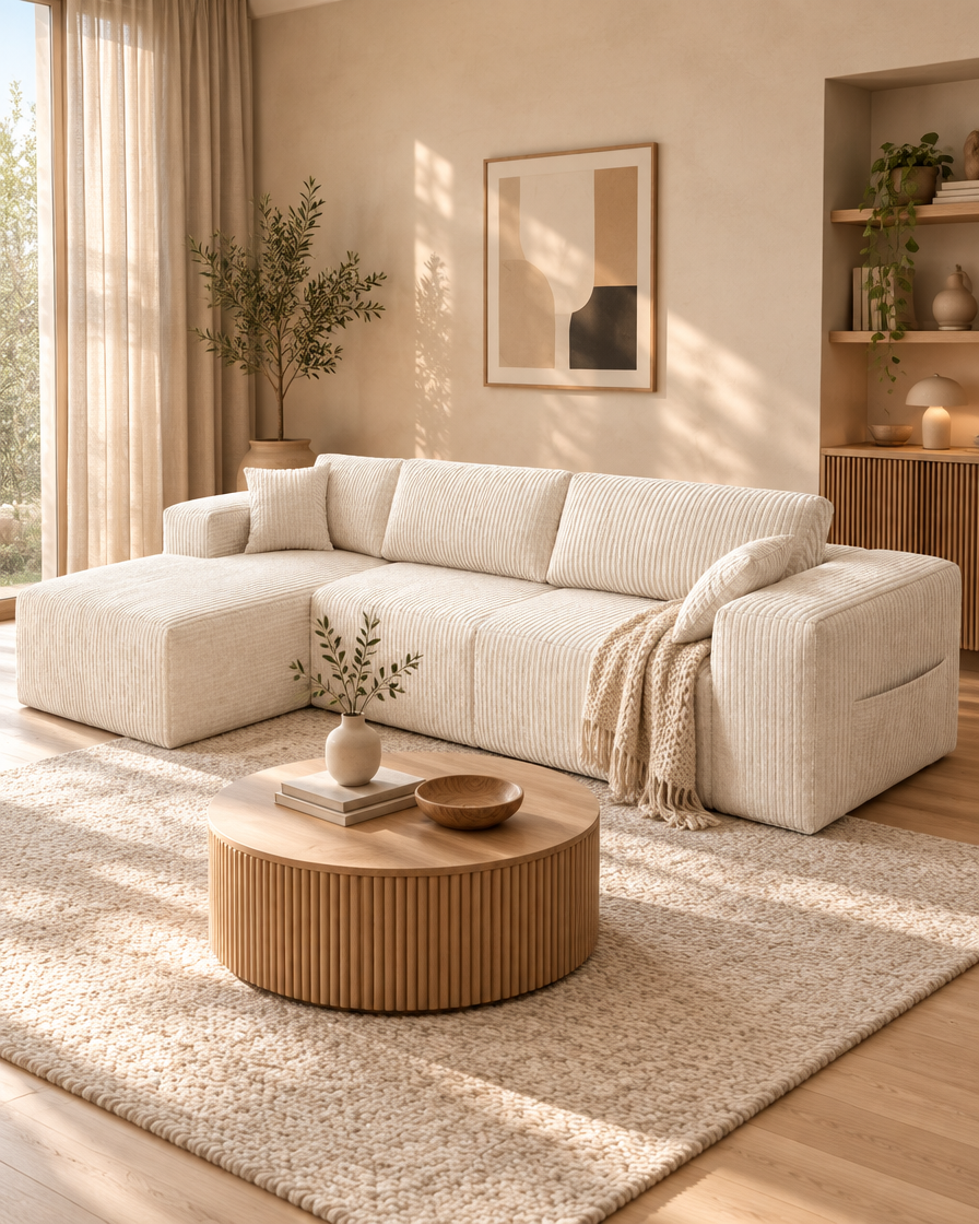 La Méridienne dans un salon cocooning