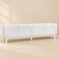L'Arche, meuble TV blanc aux arches 169 cm