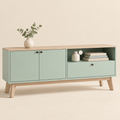 La Sauge — Meuble TV vert sauge 120 cm